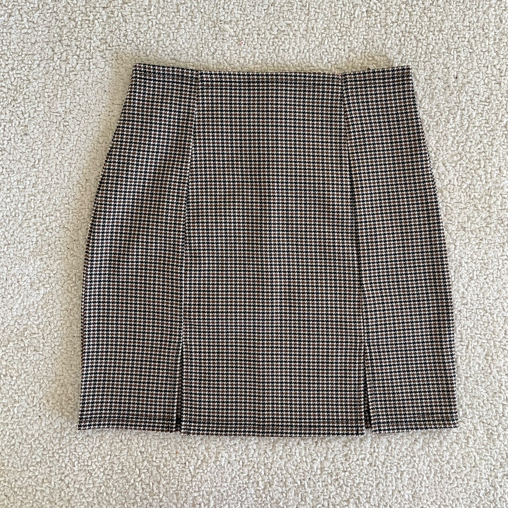 SHEIN retro preppy mini Skirt Small with STRECH